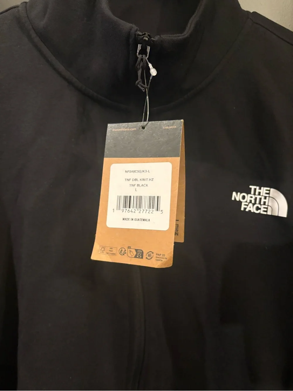 The North Face Black Half-Zip Performance Fleece Pullover